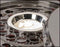 Communion Tray Center Bread Plate Silver Finish Stainless Steel 4 3/4" Diameter...