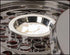 Communion Tray Center Bread Plate Silver Finish Stainless Steel 4 3/4" Diameter...