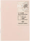 Traveler's Note Refill Sticker Mount Passport Size 14470006 White...
