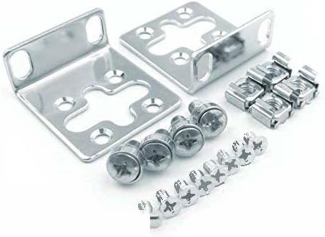 Rack Mount Kit fits 17.3" wide Rack Compatible/Replacement for HP ProCurve/Aruba/OfficeConnect/HPE HP-4S (5064-2085) (5069-6535)...