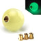Universal Gear Shifter Glowing Pearl Ball Shift Knob for Manual/Automatic Short Green Glow in The Dark...