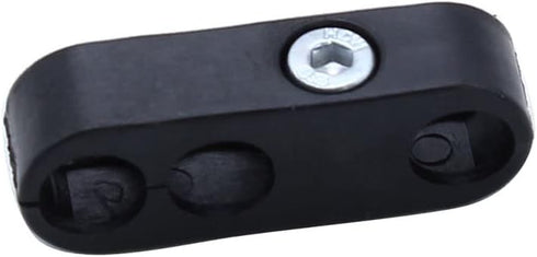 6 pcs 7mm 8mm Spark Plug Wire Separators Dividers Looms Black Fits for Mopar Ford Chevy Mustang...