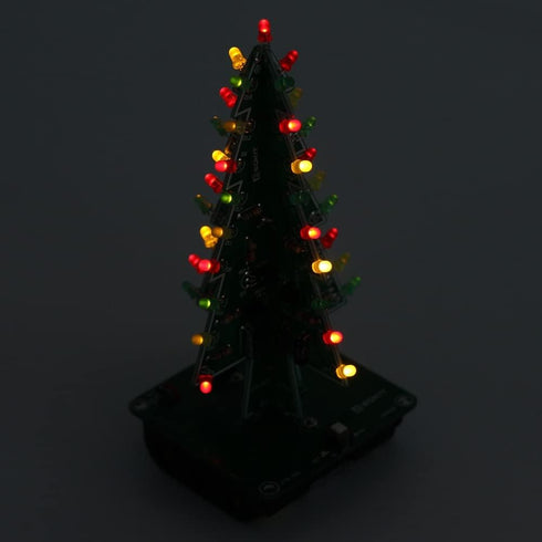 MiOYOOW Christmas Trees LED DIY Kit, Red/Green/Yellow Flash LED Funny Electronic Project Kit for DIY Electronic Enthusiast......
