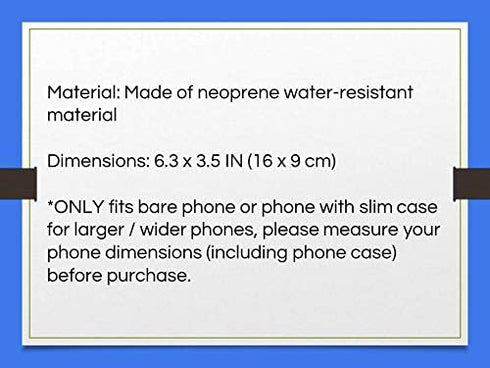 Tainada Shockproof Smartphone Neoprene Sleeve Carry Bag Pouch with Neck Lanyard & Carabiner for iPhone iPhone 16/15, 16/15 Pro Max, 16/15 Plus; Sa...