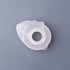 1 Piece Tape Cutter Plastic Tape Dispenser Oval Eyelash Tape Holder Eyelash Tape Cutter Eyelash Tape Dispenser Eyelash Extension Tape Holder Dispe...
