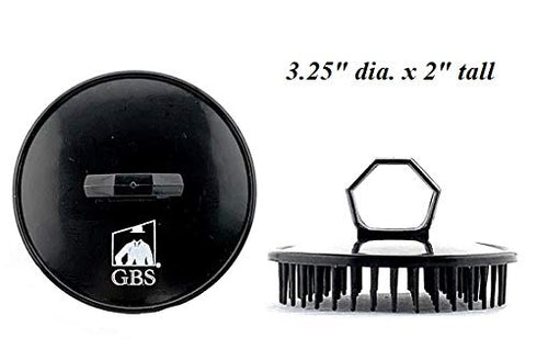 G.B.S Shower Shampoo Massage Brush No.100, Black...