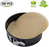 Baking Parchment Circles, Set of 100, 9 Inch Unbleached Baking Paper/Non Stick Baking Parchment/Greaseproof Paper Circles for Springform Cake Tin,...