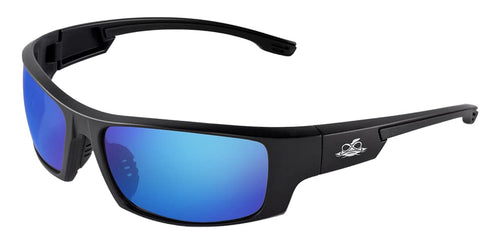 Bullhead Safety Dorado Safety Glasses with Dual Lenses, ANSI Z87+, Blue Light Glasses with UV Light Protection and Anti-Scratch Coating, Blue Revo...