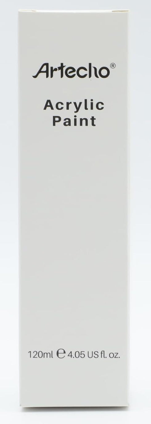 Artecho Silver Acrylic Paint, Silver Paint (120ml / 4.05oz) Tubes, Art Craft Paints for Canvas, Rock, Stone, Wood, Fabric, Art Supplies...