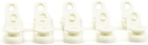 10 Qty: Graber Add-a Slide / Snap-in Traversing Slides That Don't Require Rod Disassembly! by Graber...