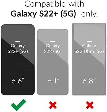 Crave Slim Guard for Galaxy S22+ Case, Shockproof Case for Samsung Galaxy S22+, S22 Plus (6.6 inch) - Forest Green...