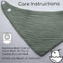 Jane and Kate - Baby Bibs 100% Cotton Newborn Toddler Drool Cloth Bibs For Unisex, Boy, Girl 0-18 Months | Muslin Bandana With Snaps Teething Bibs...
