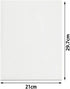 Yesallwas 50 Sheets White Carbon Transfer Paper Tracing Copy Paper, Idea for Wood/Paper/Canvas and Other Art Surfaces Tracing Copy(A4/8.3 x 11.5 I...