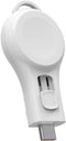 MMOBIEL Wireless Charger Compatible with Apple Watch Extendable - Compact USB-C Wireless Charger Compatible with Apple iWatch - Magnetic Fast Char...