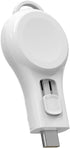 MMOBIEL Wireless Charger Compatible with Apple Watch Extendable - Compact USB-C Wireless Charger Compatible with Apple iWatch - Magnetic Fast Char...