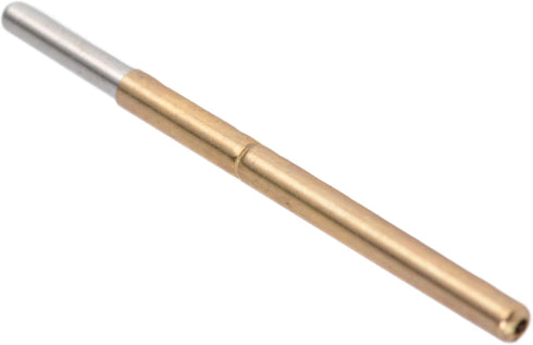 Spring Contact Probe, 100PCS Round Pogo Pins Stainless Steel Wire Mini Size with Brass Plunger for Circuit Soldering Projects...