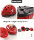 Mini Portable Handheld Cordless Tabletop Crumb Sweeper Desktop Dust Vacuum Cleaner Ladybug Dust Sweeper(Red)...