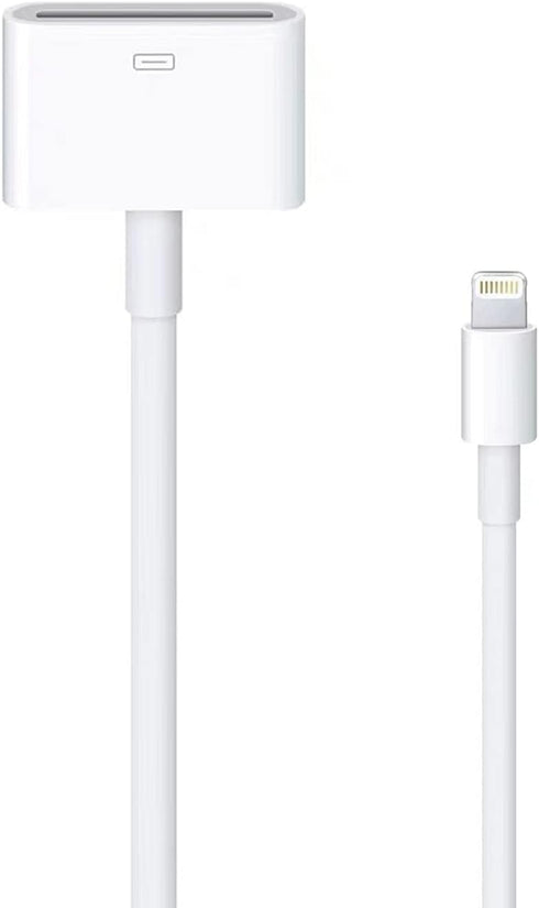 Apple Lightning to 30-Pin Adapter?8 Pin Male to 30 Pin Female Connector Converter with iPhone Lightning Charger Cable Cord Compatible iPhone 13 12...
