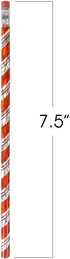 ArtCreativity Candy Cane Christmas Pencils for Kids, Pack of 24, Metallic Prism Design, Cute Writing Pencils with Erasers, Holiday Stocking Stuffe...