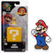 THE SUPER MARIO BROS. MOVIE 1.25 inch Mini Figure with Question Block with Sticker Combo Pack (Cat Mario)...