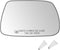 Senzeal Passenger Side Heated Mirror Glass Replacement for Jeep Grand Cherokee 2005 2006 2007 2008 2009 2010 Side Mirror Glass with Rear Holder 51...