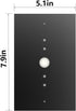 6-in-1RGB Outdoor Wall Light Modern Wall Light with Music Rhythm LED Wall Light Outdoor Wall Sconce Outdoor bar Led Lights Corner Lighting and Ind...
