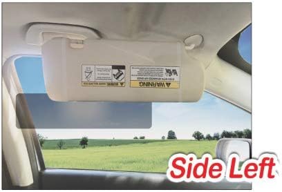 EdgeVisor TuckVisor Magnetic Tinted Car Anti-Glare Car Sun Visor Extender Extension Sunshade Window Windshield Sunshade and Sun Glare UV Rays Bloc...