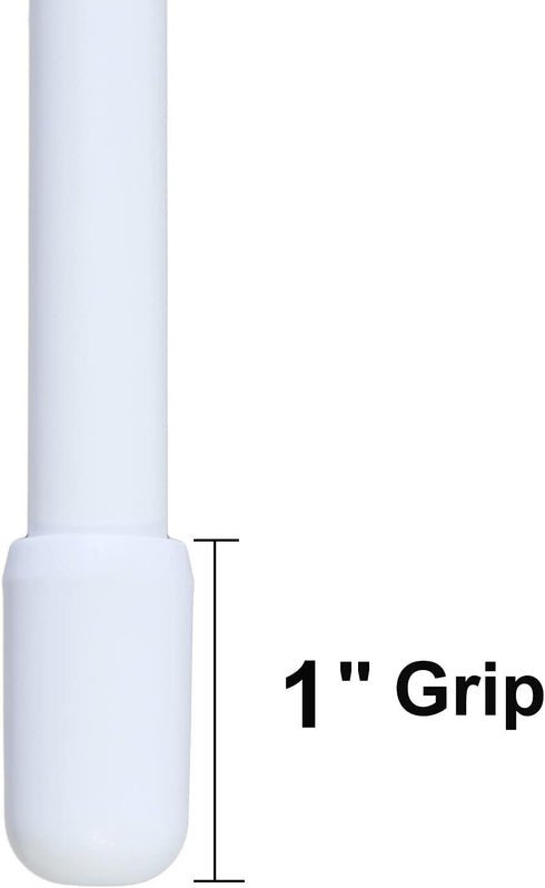 17 Inches Long White PVC Blind Tilt Wand with Hook and Handle(Hook Size is 0.15")...