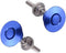 2Pack Quick Release Latch Lock Clip Push Button Bonnet Kit 1.25in/32mm Diameter Universal Aluminum Alloy Quick Latch Lock for Auto Car Bumper Lice...