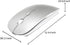 Rechargeable 4 Modes Bluetooth Mouse/Bluetooth 3.0/5.2+USB-2.4G/Type-C,Bluetooth Mouse for MacBook pro/MacBook air/Laptop/iMac/ipad/Notebook/pc (S...
