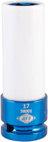AFF Mag Wheel Power Sockets, 1/2" Drive, 17mm, Chrome Molybdenum Steel, Plastic Sleeve and Inner Cap, 58001...