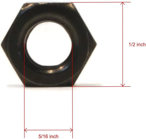 The ROP Shop | (Pack of 5 Shear Pin Bolt & Nut for Ariens Deluxe 24 921011, 921020, 921024...