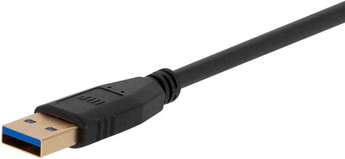 Monoprice USB 3.0 Type-A to Type-B Cable - 32AWG Conductors, TPE Jacket, Compatible with Monitors, Scanners, Hard Disk Drives, USB Hubs, Printers,...