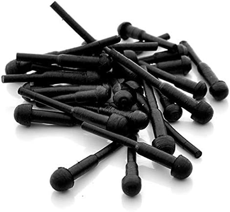 10 Pack Hair Scissor Rubber Silencer Replacement Bumper Barber Shears Stopper Hair Cutting Clipping Cutter OD 3MM Black Muffler Stick Buffer Bumpe...