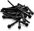 10 Pack Hair Scissor Rubber Silencer Replacement Bumper Barber Shears Stopper Hair Cutting Clipping Cutter OD 3MM Black Muffler Stick Buffer Bumpe...
