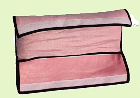 2 pcs Auto Pillow Car Safety Belt Protect, Shoulder Pad, Adjust Vehicle Seat Belt Cushion for Kids ?Grey?Pink?...