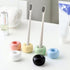 Mini Ceramics Toothbrush Holder Stand for Bathroom Vanity Countertop, Handmade Couple Toothbrush Head Holder, Shaver Holder and Office Pen Holder,...
