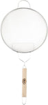 Tablecraft 10-1/4" Tinned Medium Mesh Strainer...