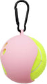 Dog Accessory Ball Holder - Leash Attachment, Lightweight Silicone for Convenient and Fun Playtime (Pink)...