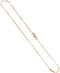 Gem Avenue 14k Rose Gold Plated over Silver Diamond to cut 1mm Snake 10 Inch Long Foot Chain Anklet for Women...