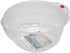 Inomata.0800 Japanese Vegetable Fruit Rice Acrylic Wash Bowl, 8-Inch, Clear...