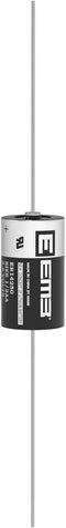 EEMB ER14250 1/2AA 3.6V Lithium Battery with AX Solder Tabs Li-SOCL? Non-Rechargeable Battery XL-050F SB-AA02 LS14250 TL-5902 TL-2150 for Slot Mac...