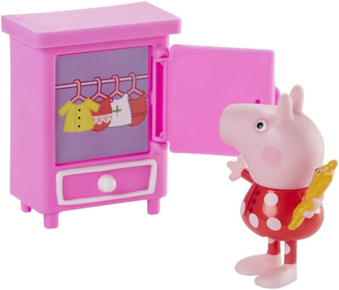 Peppa Pig Peppa's Adventures Bedtime with Peppa Accessory Set Preschool Toy, Figure and 5 Accessories, for Ages 3 and up...
