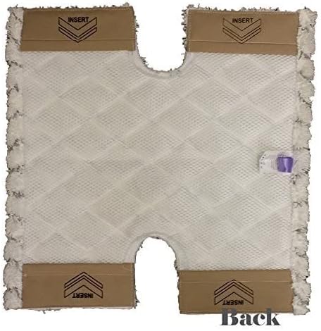 Eshoppercity Replacement Pads for Shark Genius Touch Free Steam Mop Washable Lift Away S6001 S6002 S6003 3973 S5001 S5002 (2)...