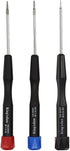 Set of 3 Pentalobe Screwdrivers, Uacen 5 Point 0.8 1.2 1.5 Precision Screwdriver Set or P2 P5 P6 or TS1 TS4 TS5 for Apple iPhone Macbook Pro Air R...