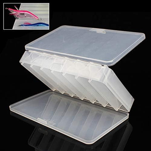 OriGlam Fishing Lure Box Tackle Storage Trays Fishing Tackle Storage, Double Side 14 Compartments, Waterproof Accessory Box Fishing Lure Bait Hook...