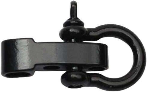 Hewnda 10 Sets Zinc alloy Bow Shackle Umbrella Rope,Adjustable D Umbrella Rope Bracelet Buckle Survival D Shape...