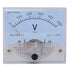 Square Analog Volt Pointer Needle Panel Meter AC Pointer Voltmeter 0-500V Scale Range Voltage Test Meter Detector Panel Meters...