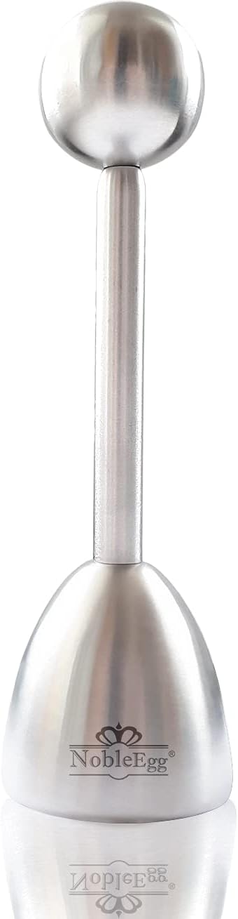 NobleEgg Egg Topper Opener Cracker Tool | Easily Cut and Remove the Top of Soft-Boiled Eggs...