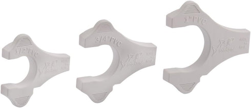 SharkBite 1/2, 3/4, 1 Inch PVC Disconnect Clip Set for Push to Connect Brass Plumbing Fittings, PVC IPS (Iron Pipe Size), UIP716A...
